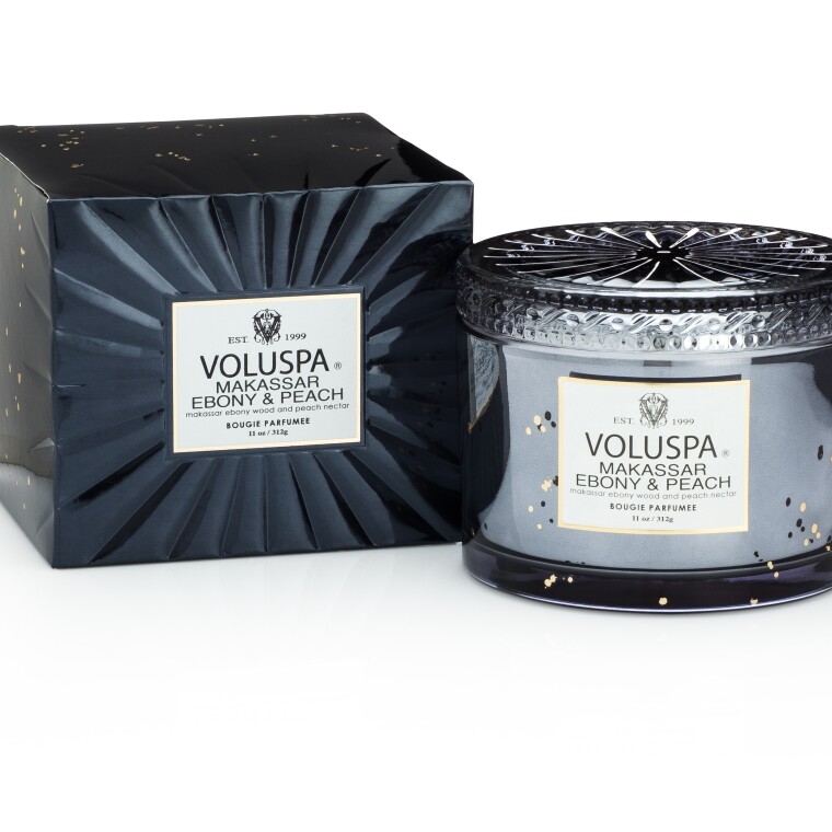 Арома-свеча VOLUSPA "Черное дерево"
