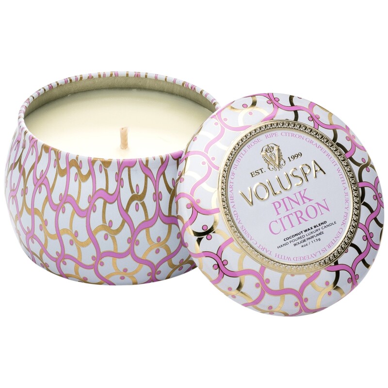 Арома-свеча VOLUSPA "Розовый цитрон"