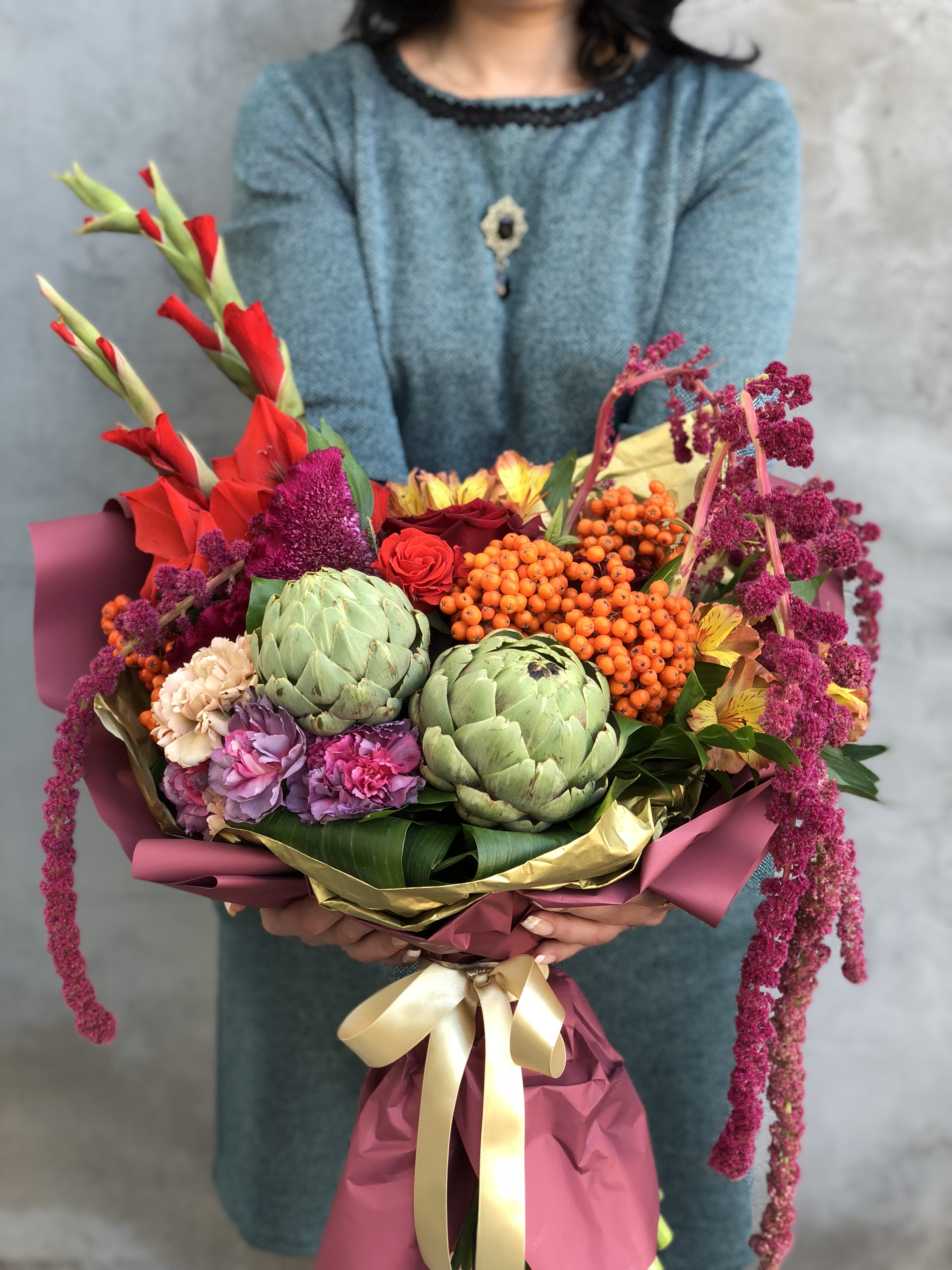Артишок букеты интернет магазин цветы оптом официальный сайт москва